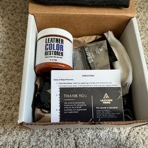 Leather Hero Leather Color Restorer for Couches, Leather Scratch Remover!
